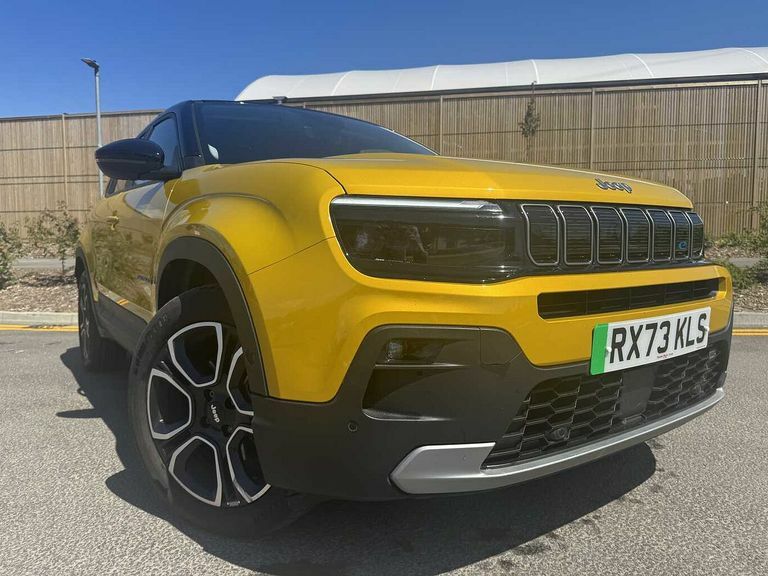 Jeep Avenger 115Kw First Edition 54Kwh Yellow #6