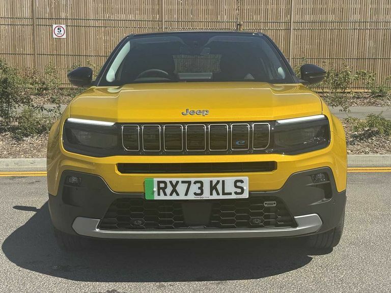 Jeep Avenger 115Kw First Edition 54Kwh Yellow #5