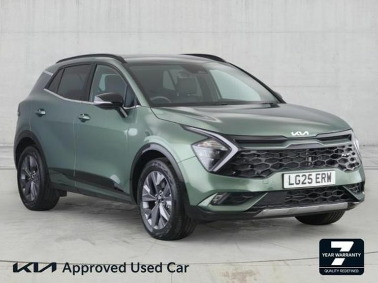 Kia Sportage 1.6T Gdi 207 Hev Gt-line Green