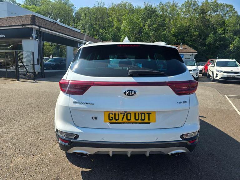 Kia Sportage 1.6T Gdi Isg Gt-line Dct Awd White #4