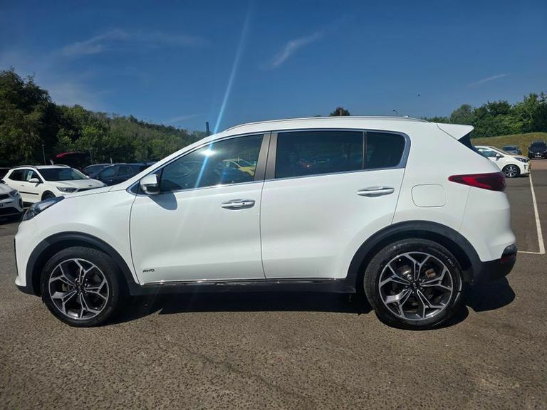 Kia Sportage 1.6T Gdi Isg Gt-line Dct Awd White #6