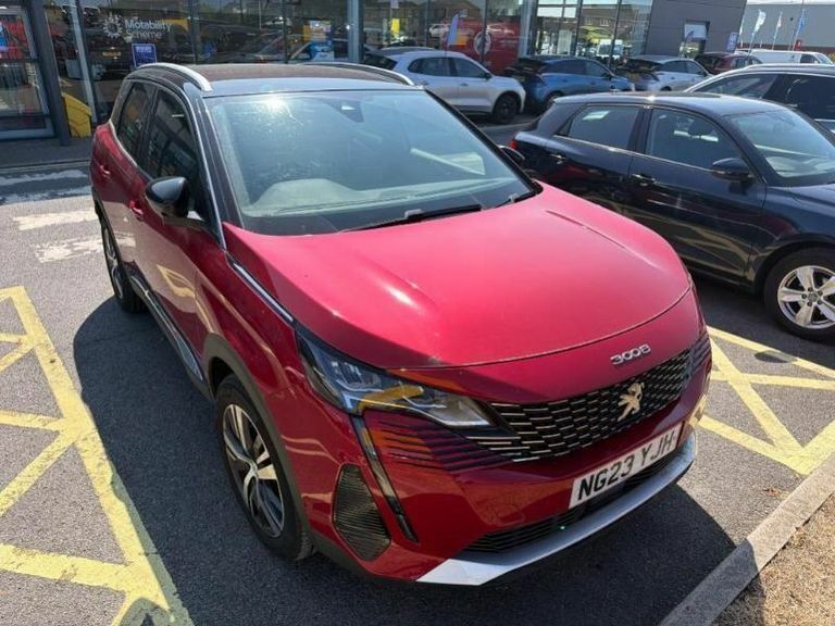 Peugeot 3008 1.2 Puretech Allure Premium Eat Euro 6 Ss Red