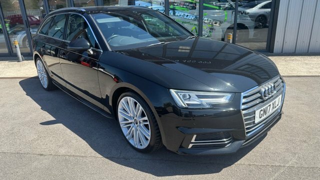 Audi A4 Avant Estate GN17XLJ Black #4