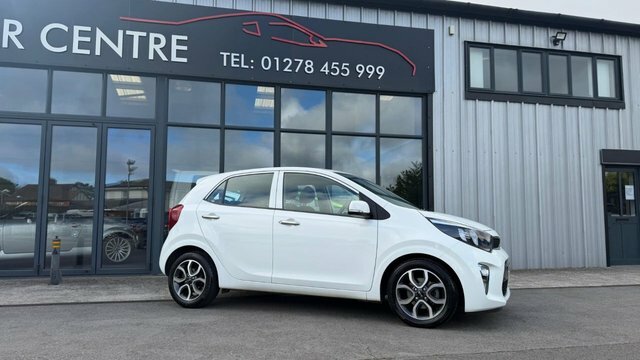 Kia Picanto Hatchback HJ68ZKF White #5