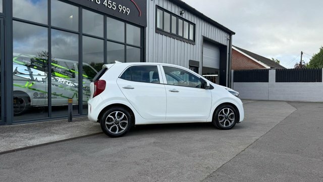 Kia Picanto Hatchback HJ68ZKF White #4