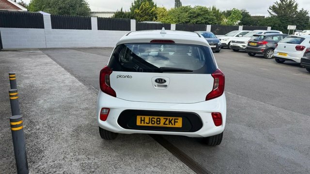 Kia Picanto Hatchback HJ68ZKF White #3