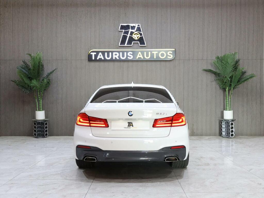 BMW 5 Series 2.0 520D Mht M Sport Euro 6 Ss White #4