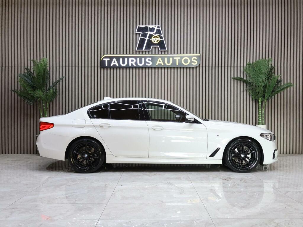 BMW 5 Series 2.0 520D Mht M Sport Euro 6 Ss White #5