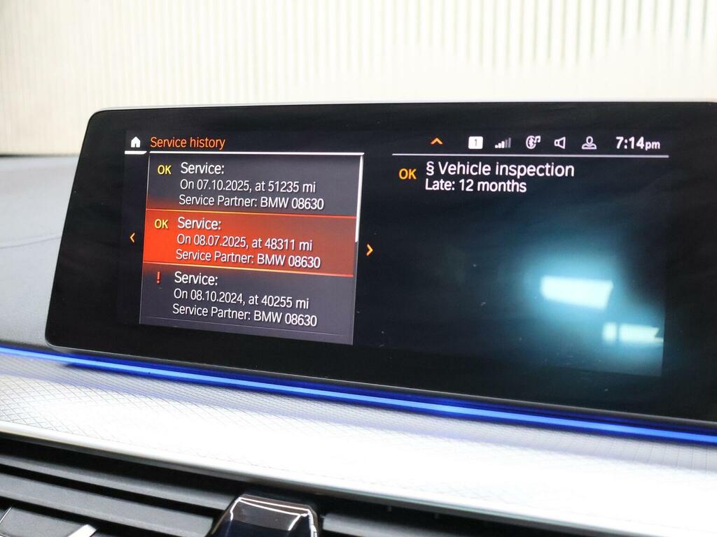 BMW 5 Series 2.0 520I Mht M Sport Touring Steptronic Euro 6 S Blue #43