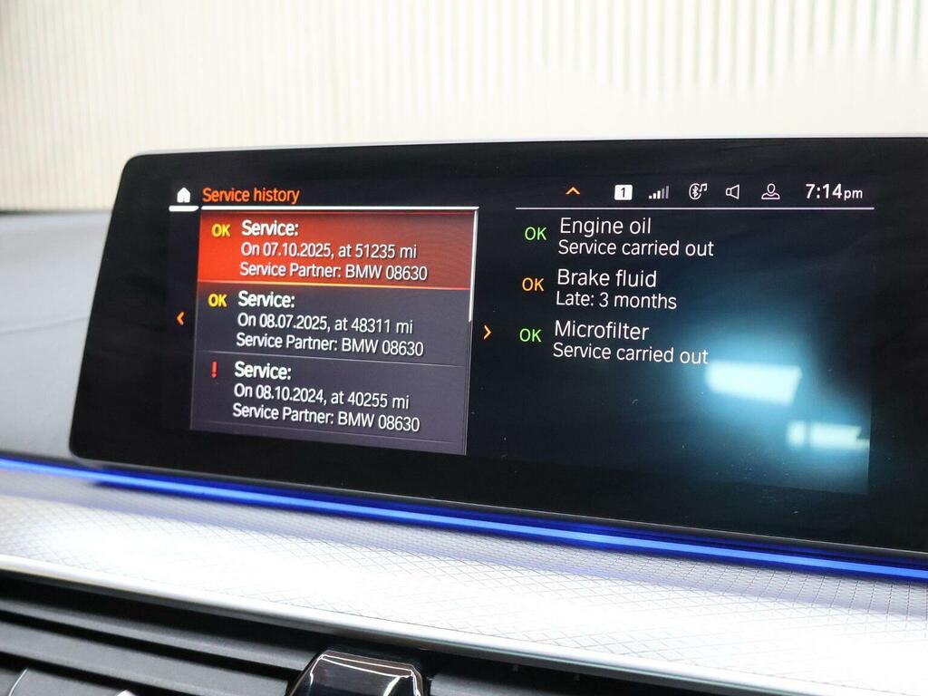 BMW 5 Series 2.0 520I Mht M Sport Touring Steptronic Euro 6 S Blue #42