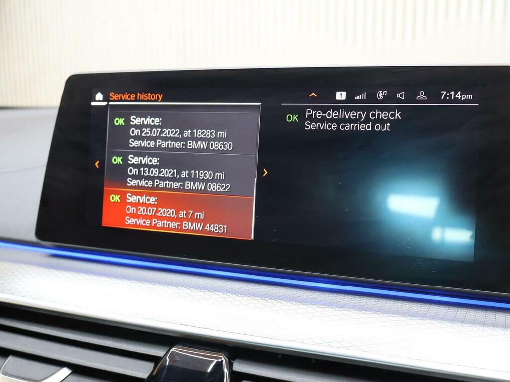 BMW 5 Series 2.0 520I Mht M Sport Touring Steptronic Euro 6 S Blue #48