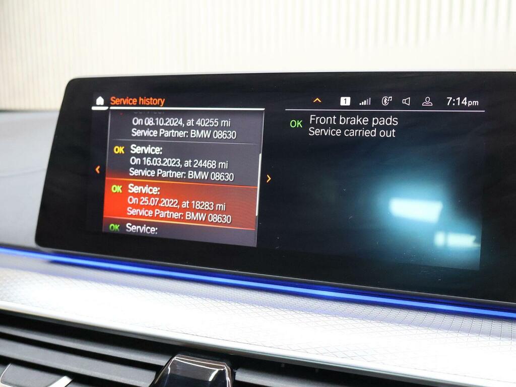 BMW 5 Series 2.0 520I Mht M Sport Touring Steptronic Euro 6 S Blue #46