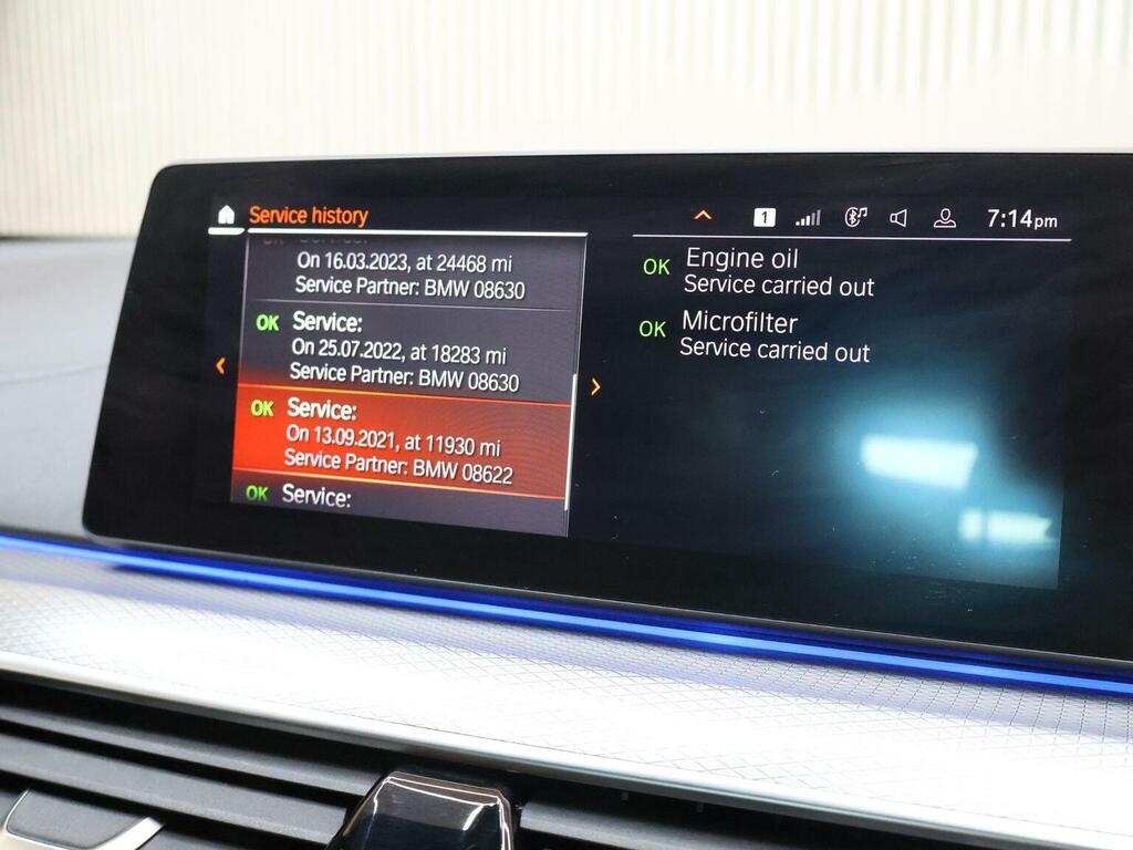 BMW 5 Series 2.0 520I Mht M Sport Touring Steptronic Euro 6 S Blue #47