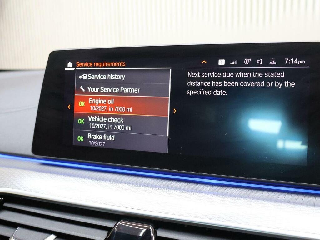 BMW 5 Series 2.0 520I Mht M Sport Touring Steptronic Euro 6 S Blue #41