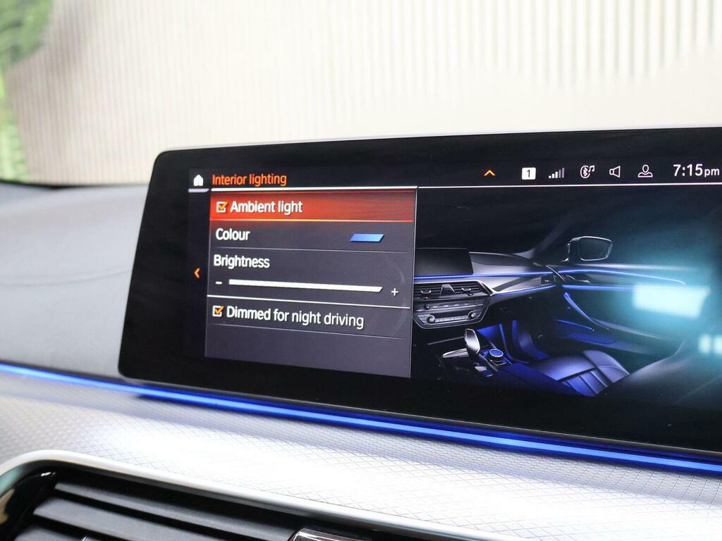 BMW 5 Series 2.0 520I Mht M Sport Touring Steptronic Euro 6 S Blue #51