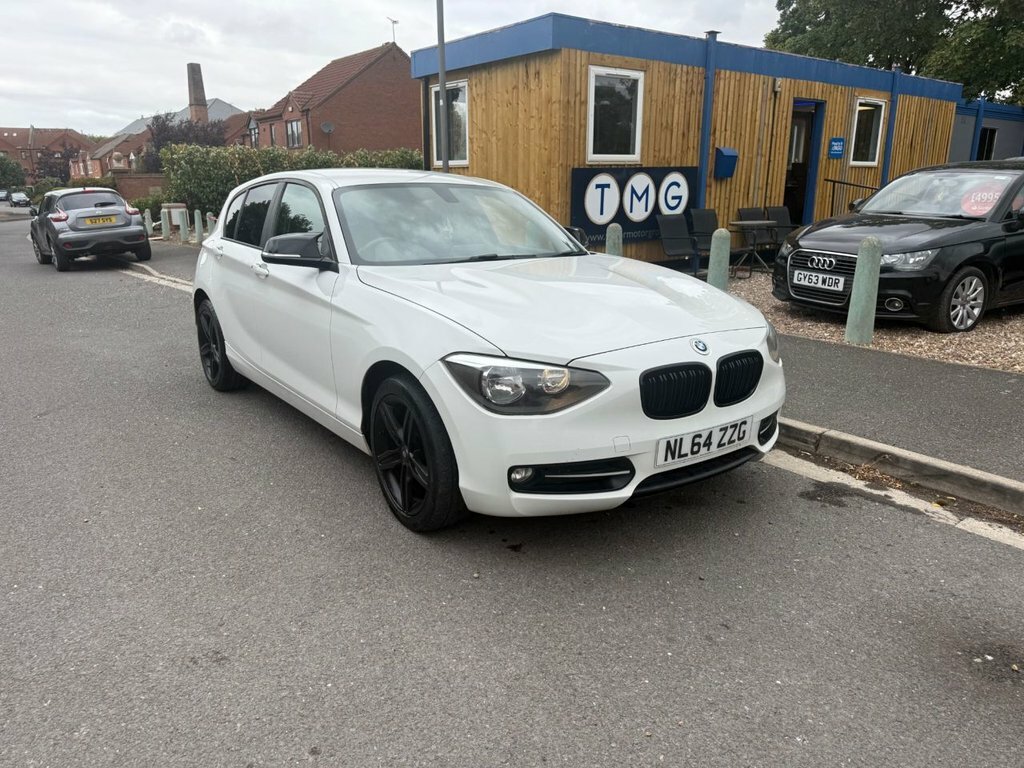 BMW 1 Series 2L Sport NL64ZZG White