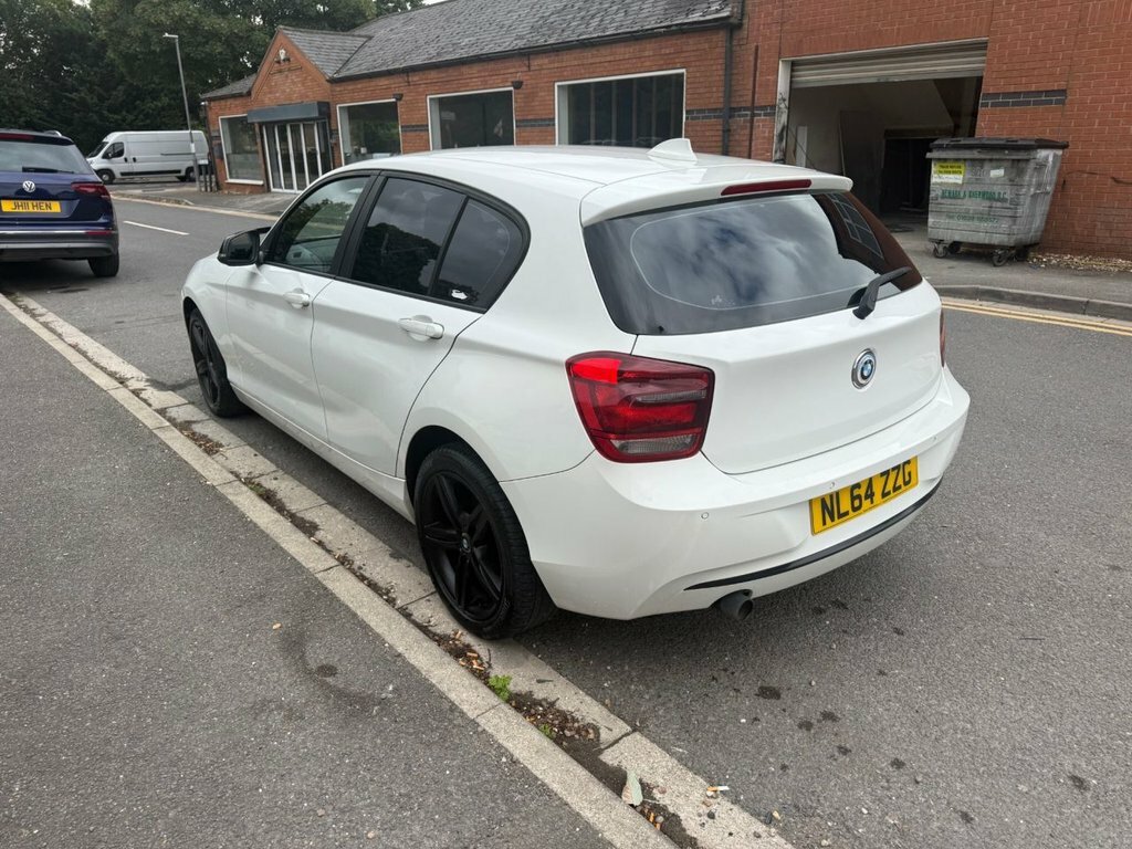 BMW 1 Series 2L Sport NL64ZZG White #5
