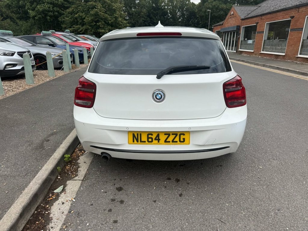 BMW 1 Series 2L Sport NL64ZZG White #6