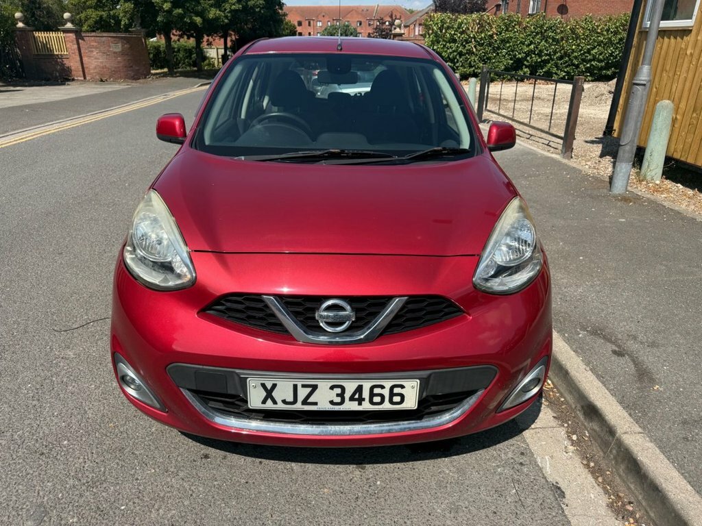 Nissan Micra 1.2L Acenta Red
