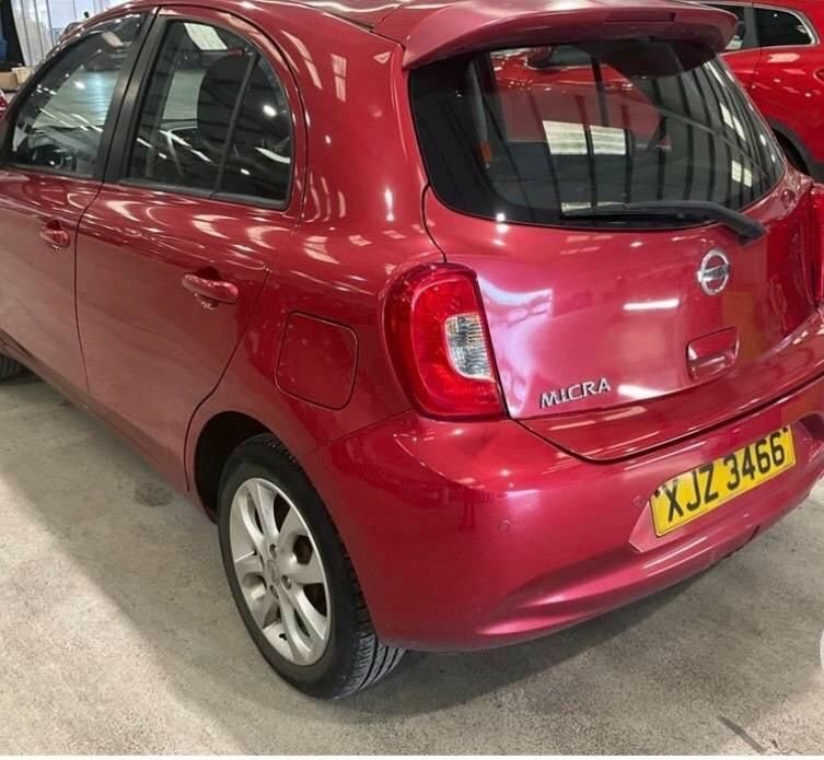 Nissan Micra 1.2L Acenta Red #5