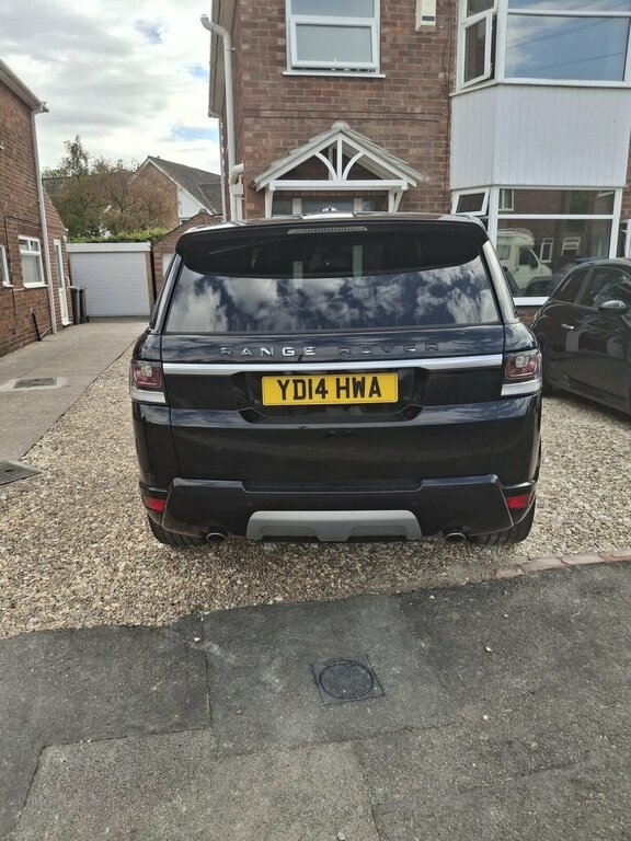 Land Rover Range Rover Sport 3L Hse YD14HWA Black #4