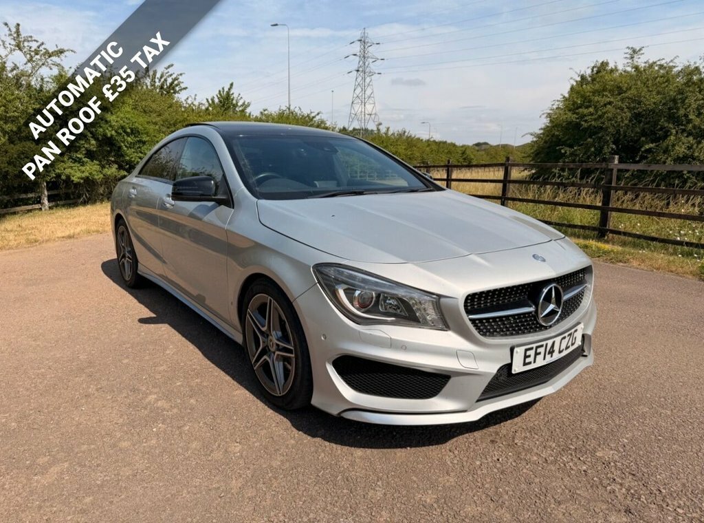 Mercedes-Benz CLA Class 2.1L Amg Sport Silver