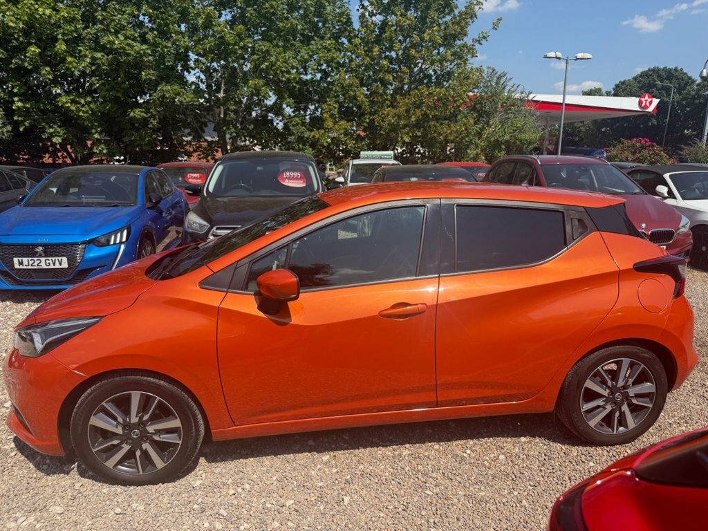Nissan Micra 1.5L N-connecta Orange #4