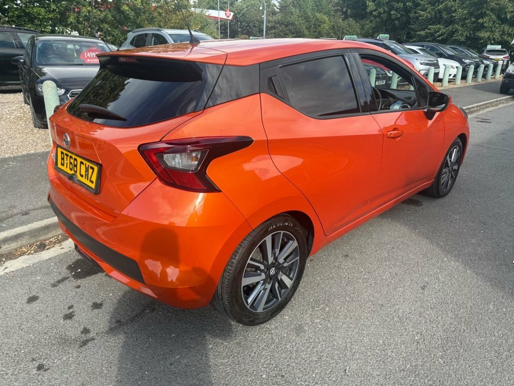 Nissan Micra 1.5L N-connecta Orange #6