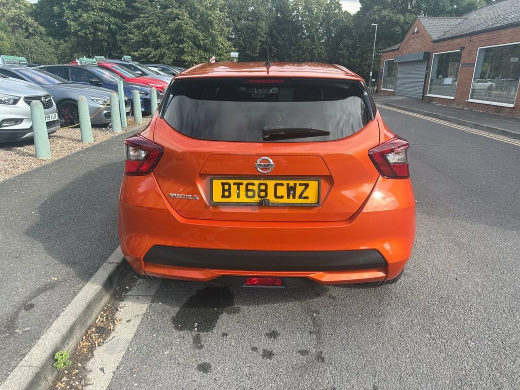 Nissan Micra 1.5L N-connecta Orange #5