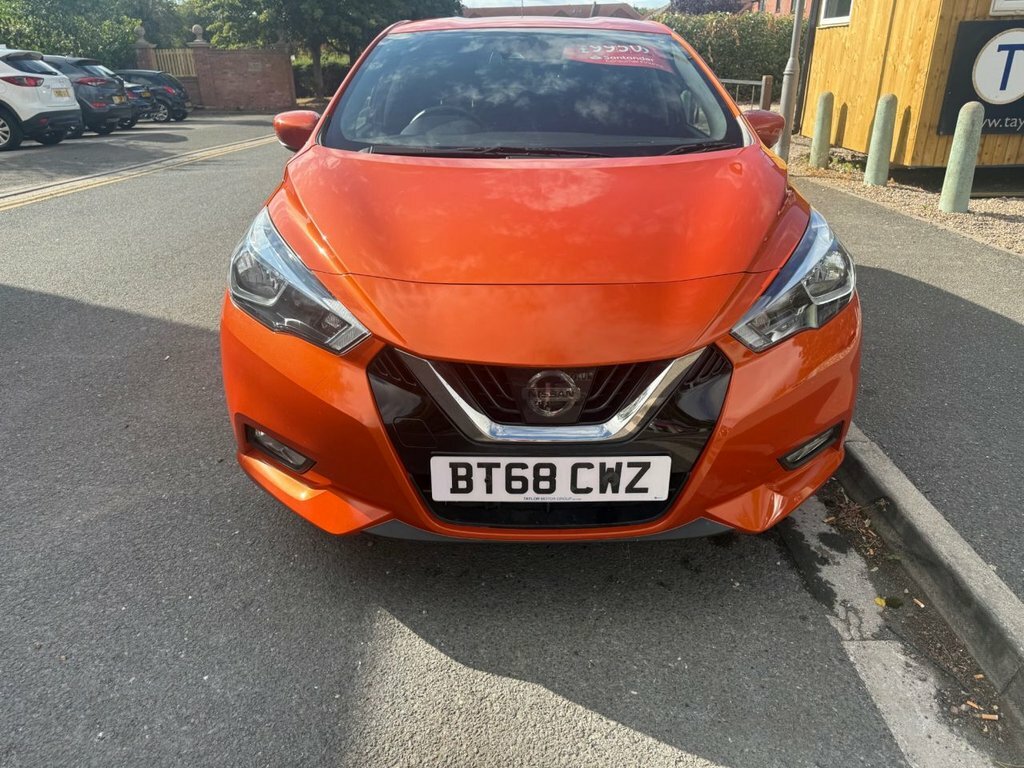 Nissan Micra 1.5L N-connecta Orange #2