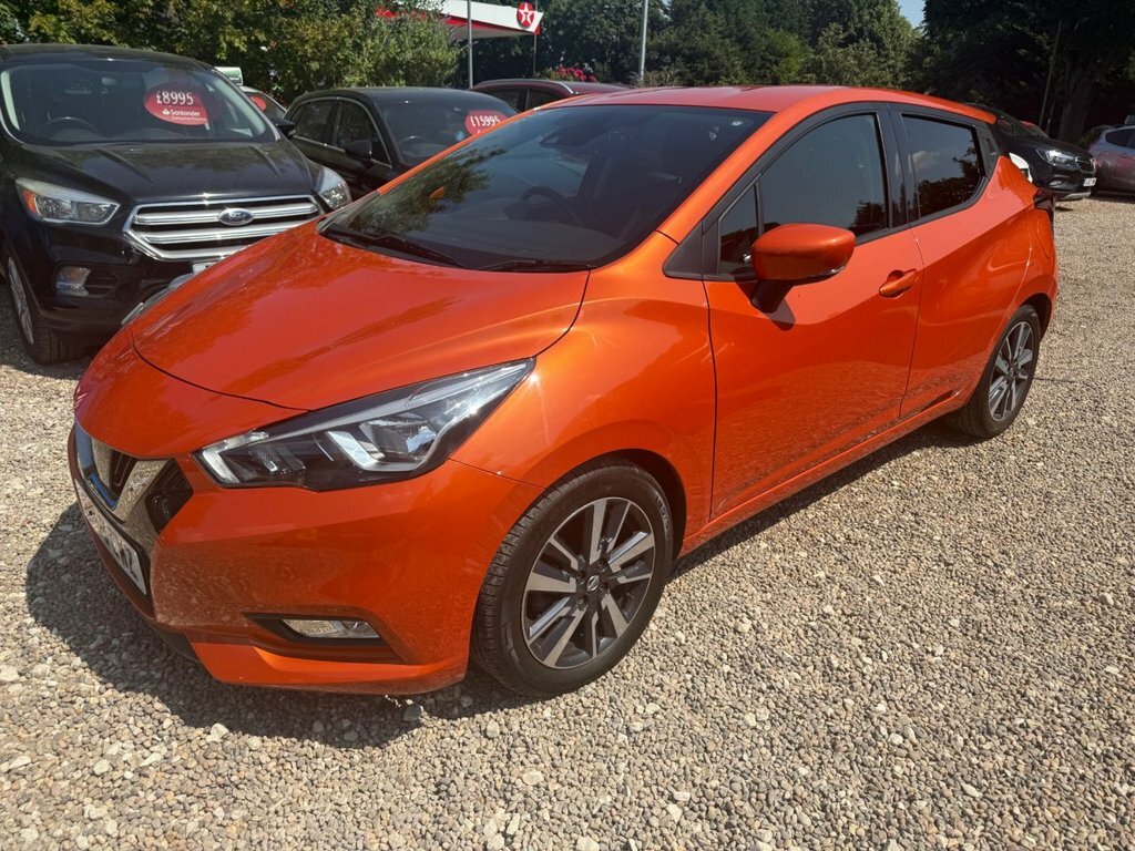 Nissan Micra 1.5L N-connecta Orange #3