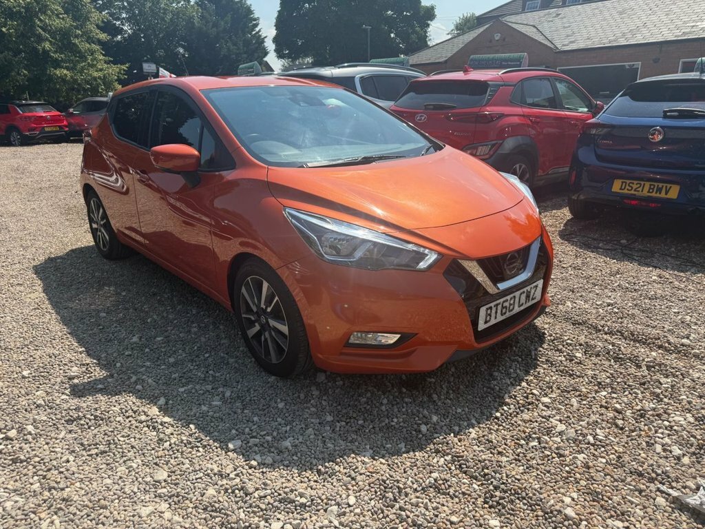 Nissan Micra 1.5L N-connecta Orange