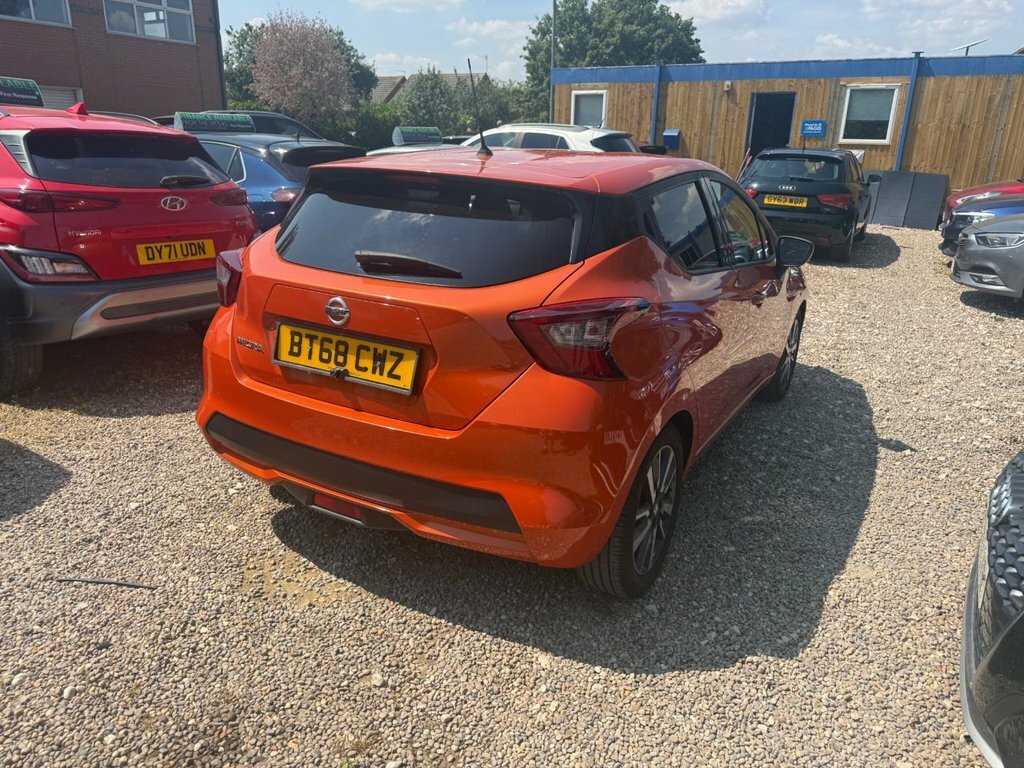 Nissan Micra 1.5L N-connecta Orange #6