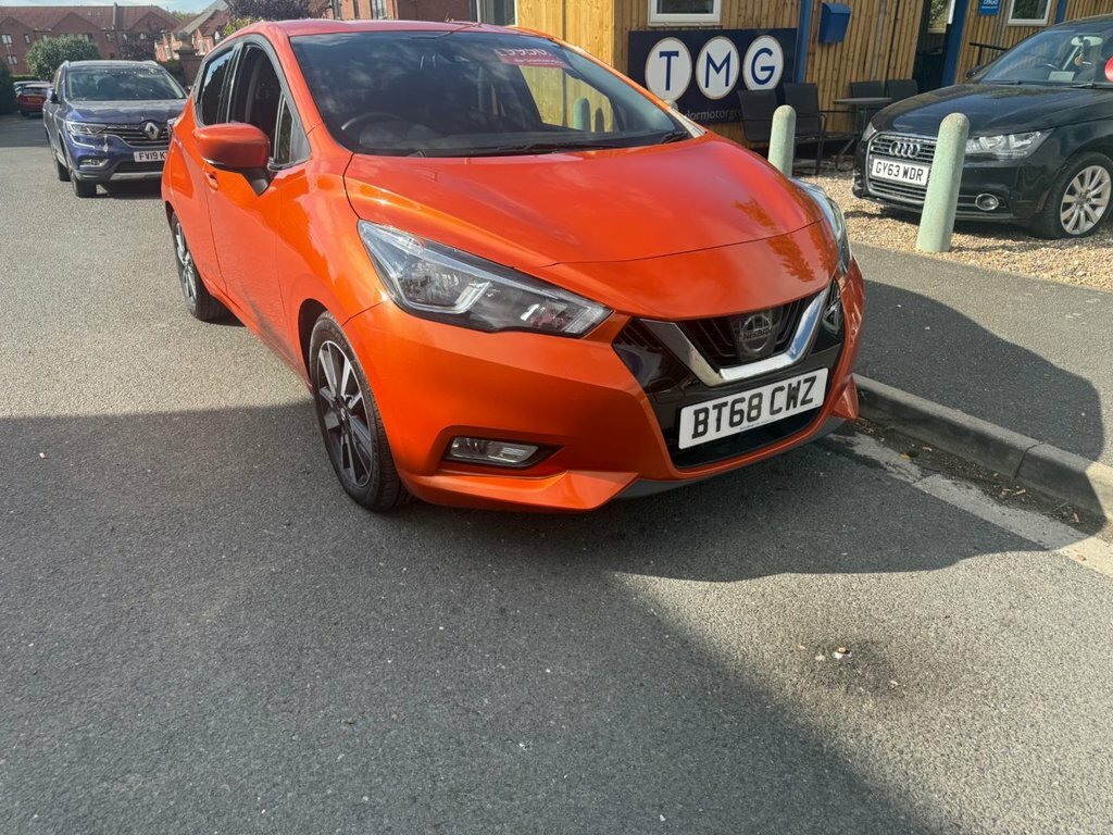 Nissan Micra 1.5L N-connecta Orange