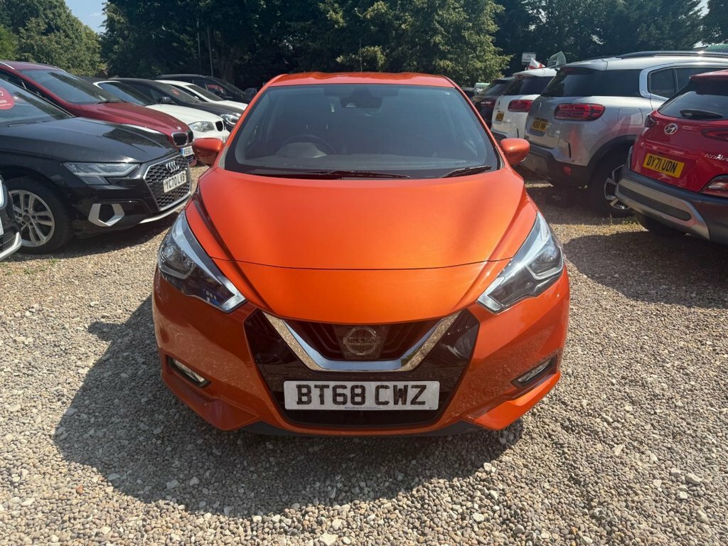 Nissan Micra 1.5L N-connecta Orange #2
