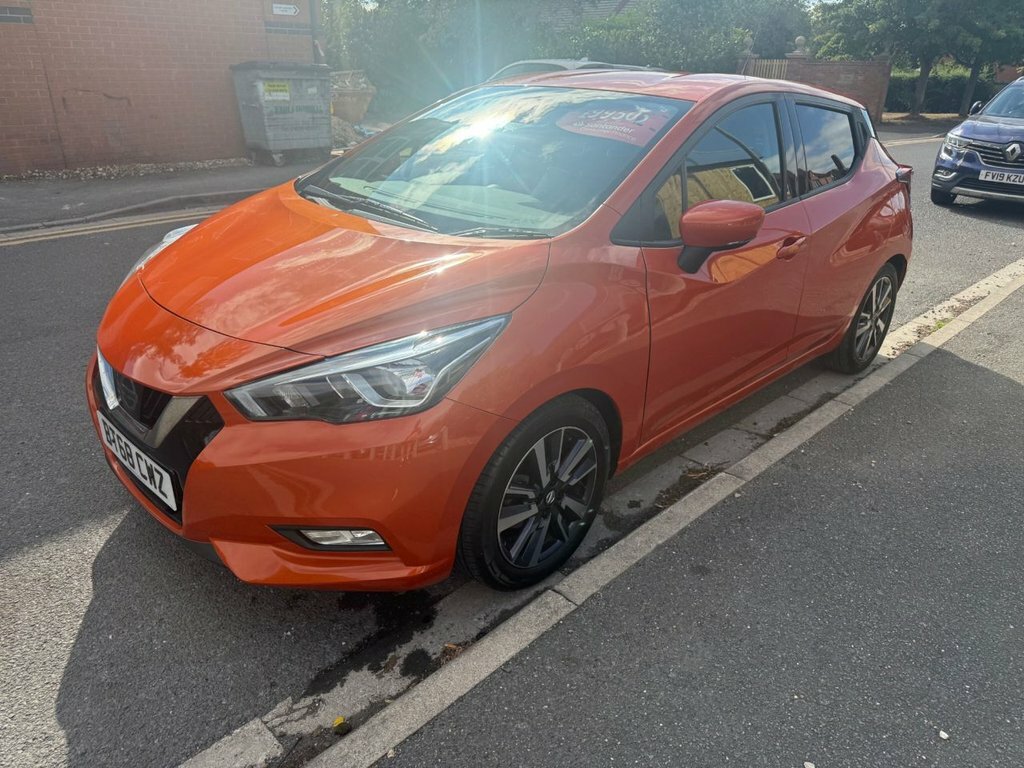 Nissan Micra 1.5L N-connecta Orange #3