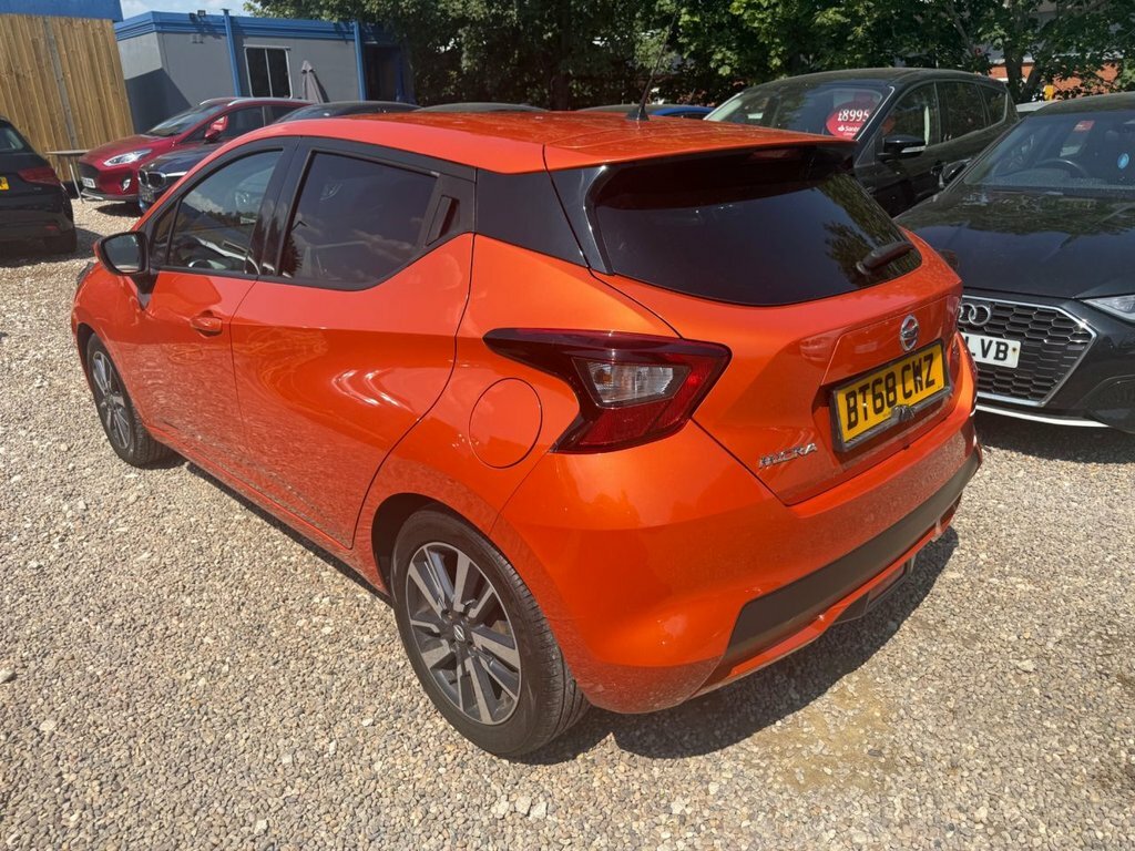 Nissan Micra 1.5L N-connecta Orange #5