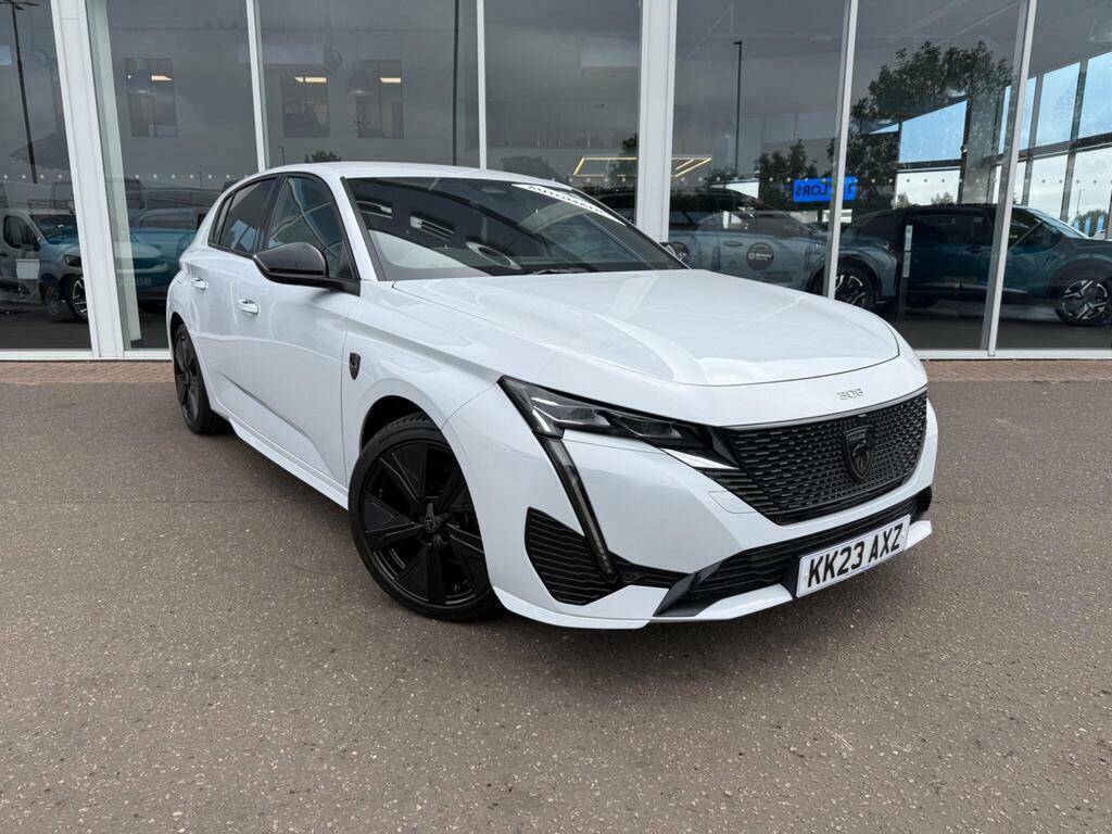 Peugeot 308 1.2 Puretech Gt Eat Euro 6 Ss KK23AXZ White