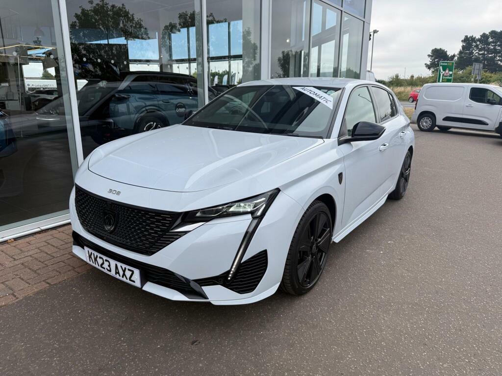 Peugeot 308 1.2 Puretech Gt Eat Euro 6 Ss KK23AXZ White #6