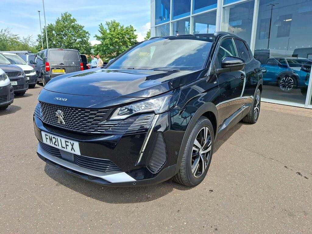 Peugeot 3008 1.5 Bluehdi Gt Euro 6 Ss FM21LFX Black #6