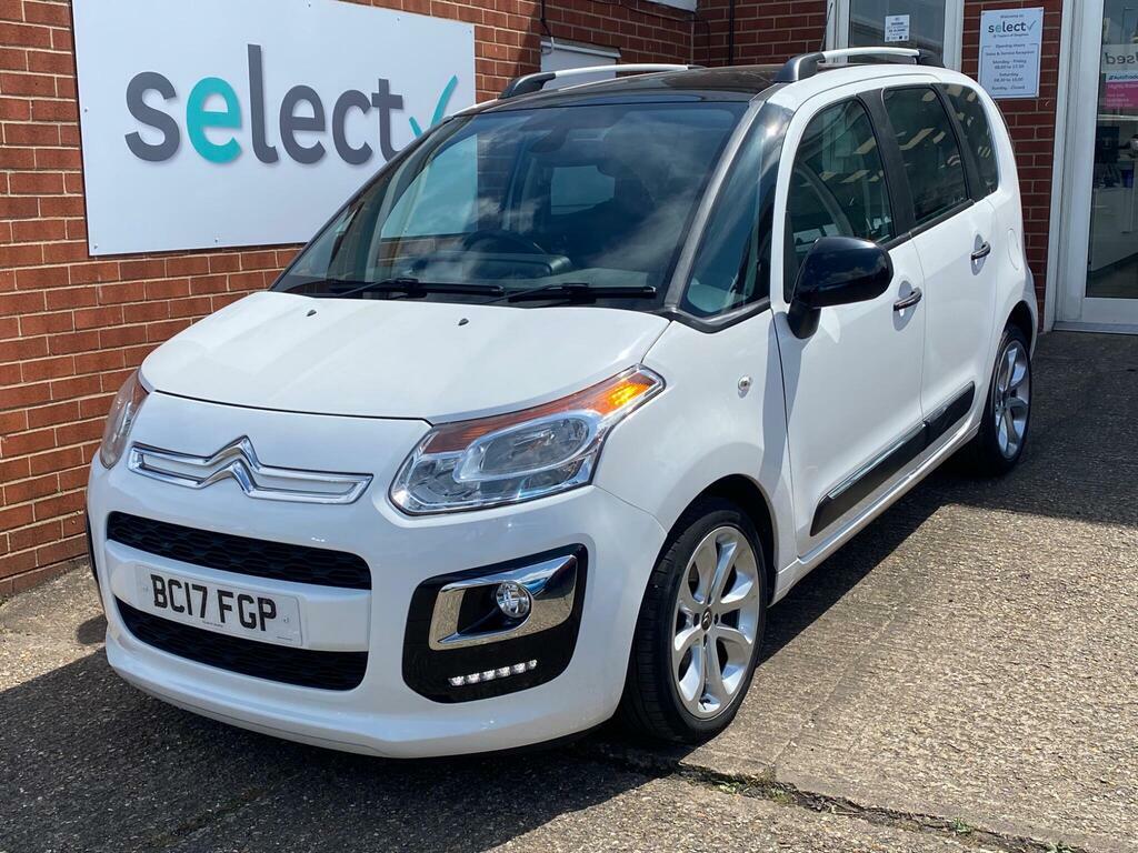Citroen C3 Picasso 1.2 Puretech Platinum Euro 6 White