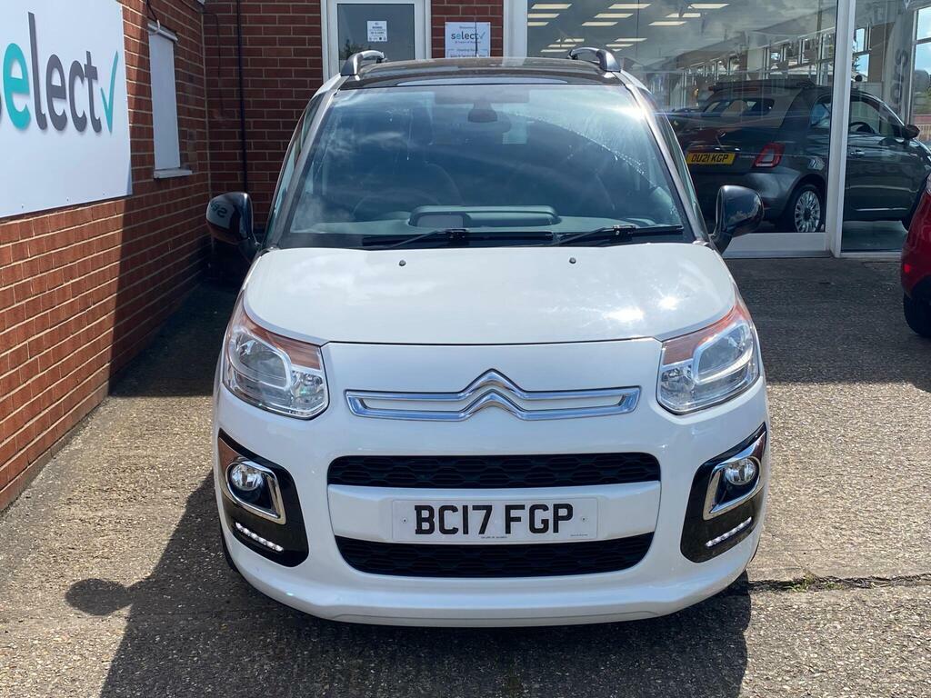 Citroen C3 Picasso 1.2 Puretech Platinum Euro 6 White #2