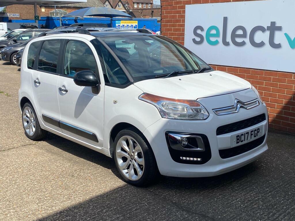 Citroen C3 Picasso 1.2 Puretech Platinum Euro 6 White #3