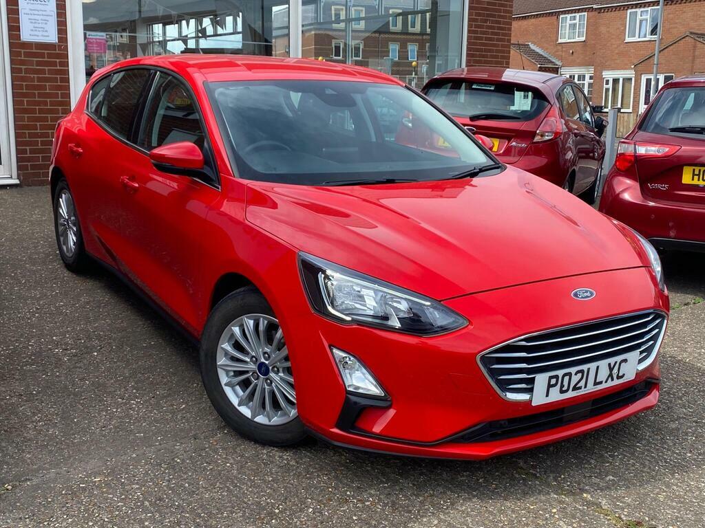 Ford Focus 1.0T Ecoboost Mhev Titanium Edition Euro 6 Ss 5 Red