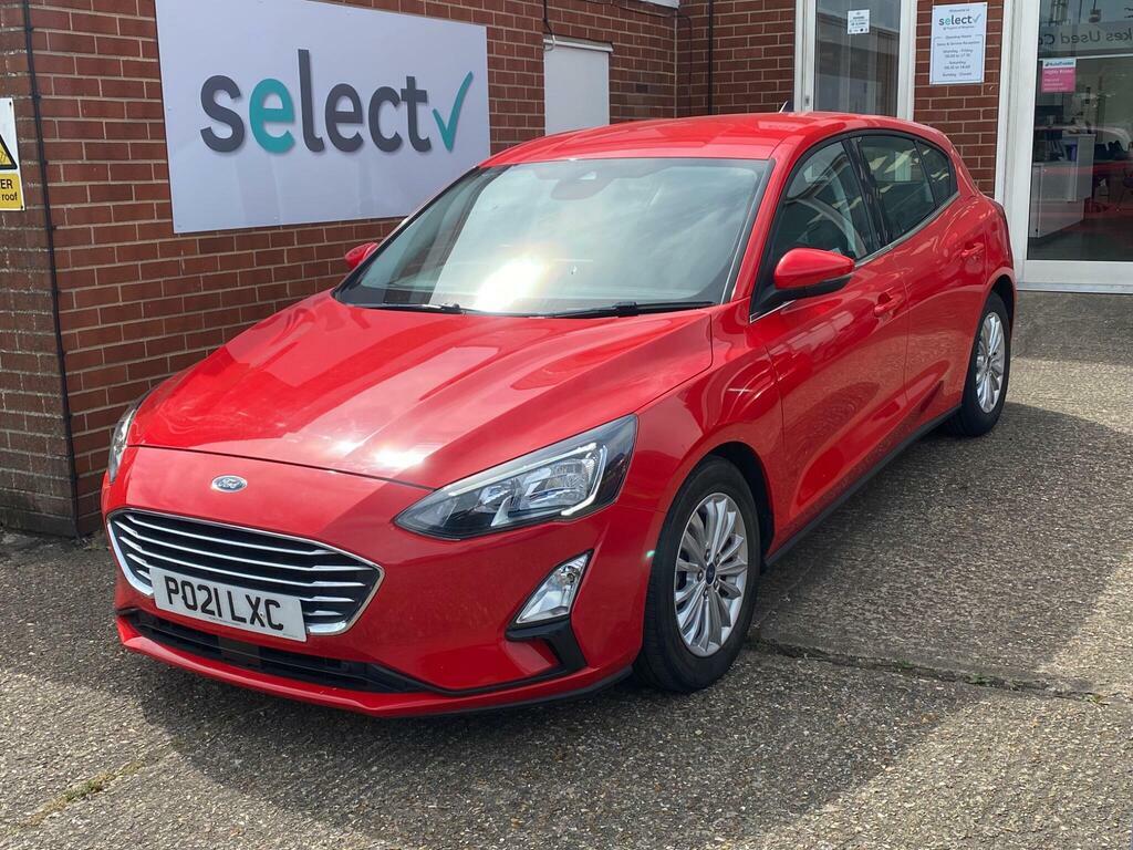 Ford Focus 1.0T Ecoboost Mhev Titanium Edition Euro 6 Ss 5 PO21LXC Red #3