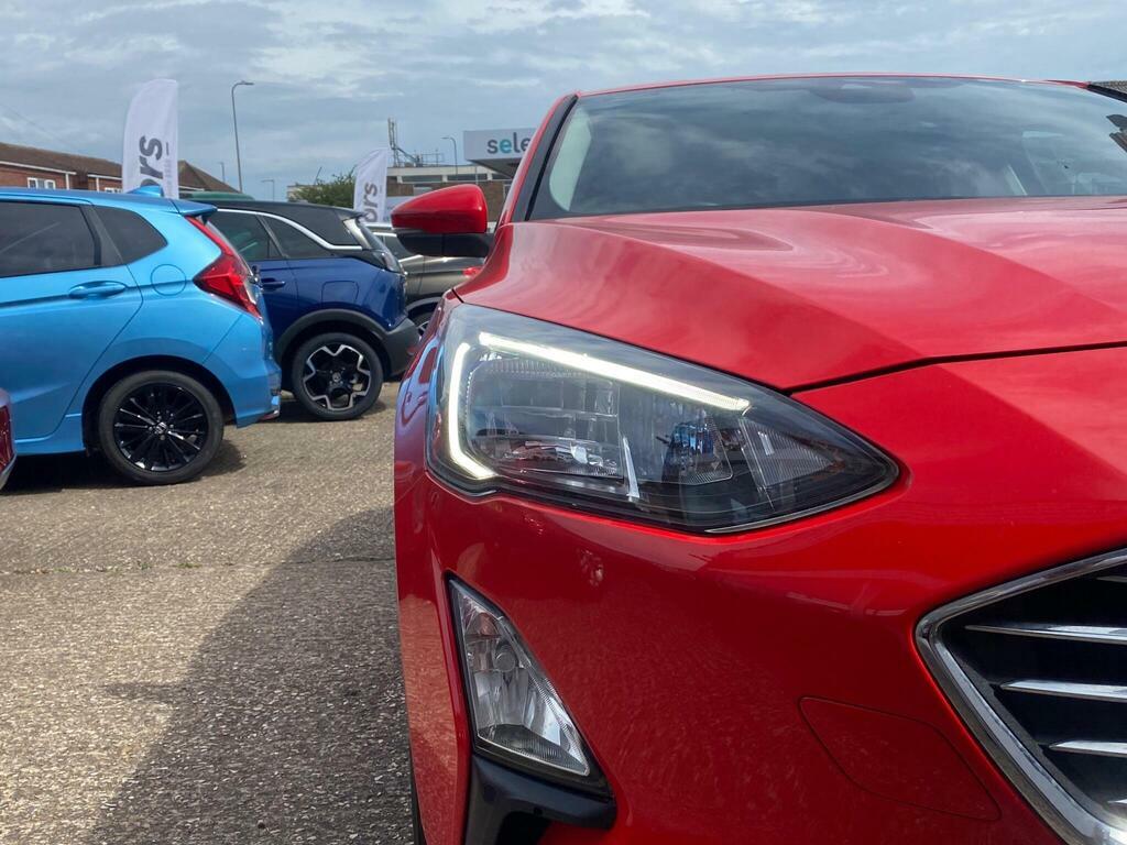 Ford Focus 1.0T Ecoboost Mhev Titanium Edition Euro 6 Ss 5 PO21LXC Red #5