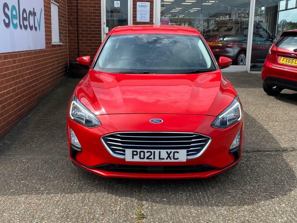 Ford Focus 1.0T Ecoboost Mhev Titanium Edition Euro 6 Ss 5 PO21LXC Red #2