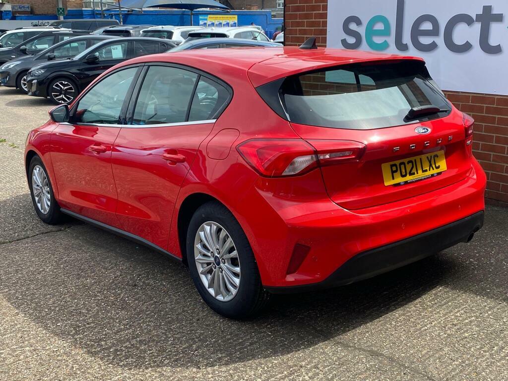 Ford Focus 1.0T Ecoboost Mhev Titanium Edition Euro 6 Ss 5 PO21LXC Red #4