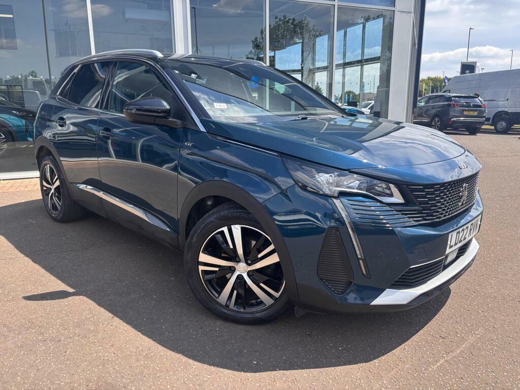 Peugeot 3008 1.2 Puretech Gt Eat Euro 6 Ss Blue