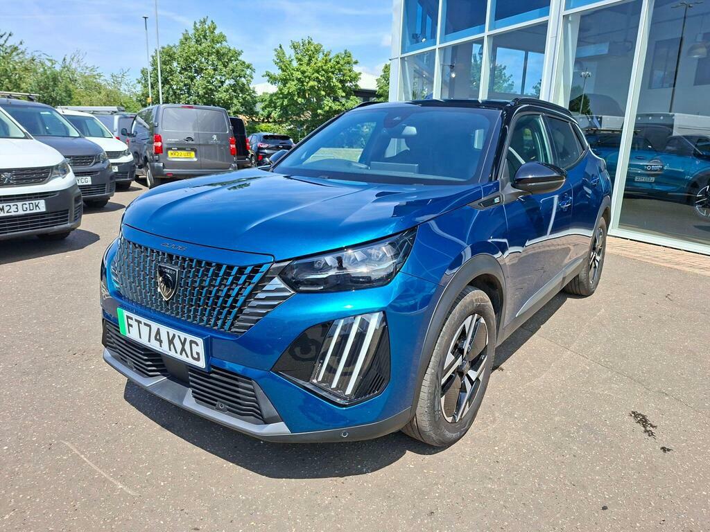 Peugeot e-2008 50Kwh Gt 7Kw Charger Blue #5